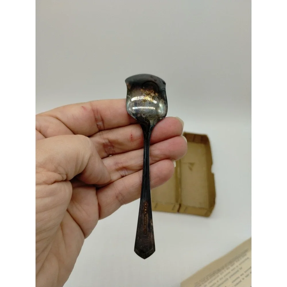 Sheffield Silver Plate Sugar Service Set Tongs And Little Ladle
